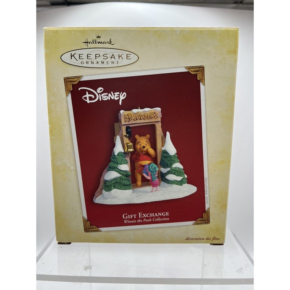 Hallmark Keepsake Christmas Ornament Disney Winnie the Pooh Bear Gift Exchange